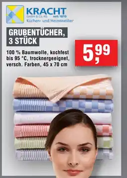 Handelshof KRACHT GRUBENTÜCHER, 3 STUCK Angebot
