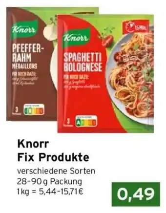 CAP Markt Knorr Fix Produkte Angebot