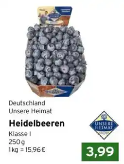 CAP Markt Deutschland Unsere Heimat Heidelbeeren Angebot
