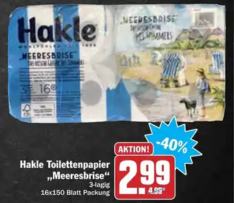 AEZ Hakle Toilettenpapier Meeresbrise Angebot