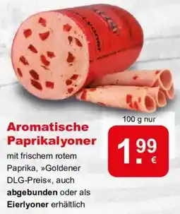 CAP Markt Aromatische Paprikalyoner Angebot