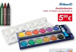 KiK Pelikan Deckfarbkasten Angebot