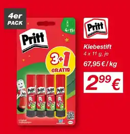 KiK Pritt Klebestift Angebot