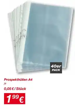 KiK Prospekthüllen A4 Angebot