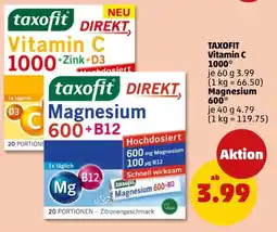 PENNY Taxofit vitamin c 1000 magnesium 600 Angebot