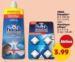 PENNY Finish klarspüler oder maschinenpfleger Angebot
