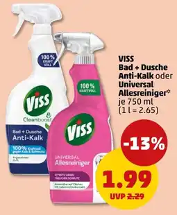 PENNY Viss bad + dusche anti-kalk universal allesreiniger Angebot