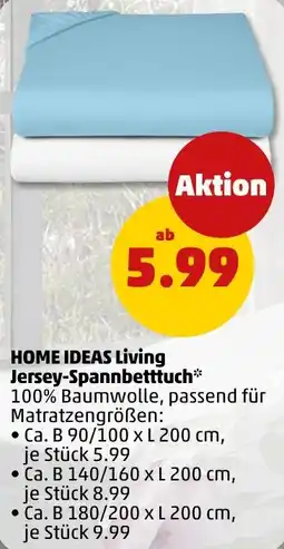 PENNY Home ideas living jersey-spannbetttuch Angebot