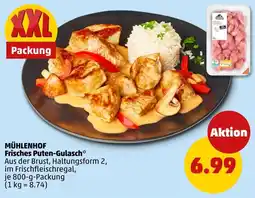 PENNY Mühlenhof frisches puten-gulasch Angebot