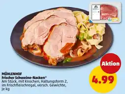 PENNY Mühlenhof frischer schweine-nacken Angebot