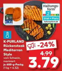 Kaufland K-purland rückensteak mediterran style Angebot