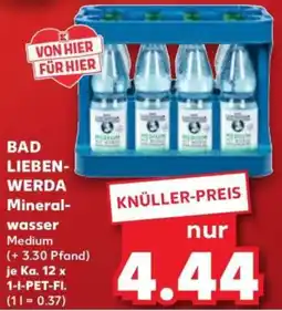 Kaufland Bad liebenwerda mineralwasser Angebot