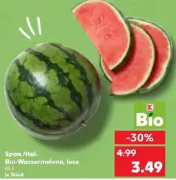 Kaufland Span./ital. Bio-Wassermelone Angebot
