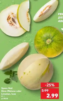 Kaufland Span./ital. Dino-Melone oder Limelon, lose Angebot