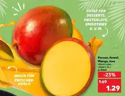 Kaufland Peruan./brasil. Mango, lose Angebot