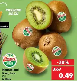 Kaufland Zespri Neuseeländ. Kiwi, lose Angebot