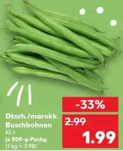 Kaufland Dtsch./marokk. Buschbohnen Angebot