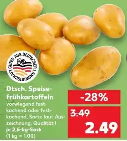 Kaufland Dtsch. Speisefrühkartoffeln Angebot