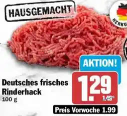 HIT Deutsches frisches Rinderhack Angebot