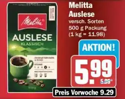 HIT Melitta Auslese Angebot