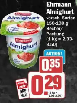 HIT Ehrmann Almighurt Angebot