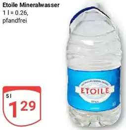 Globus Etoile Mineralwasser Angebot