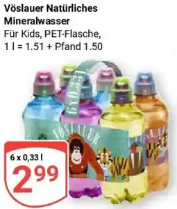 Globus Vöslauer Natürliches Mineralwasser Angebot