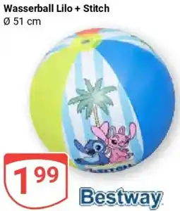 Globus Bestway Wasserball Lilo + Stitch Angebot
