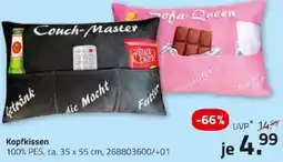 ROLLER Kopfkissen Angebot