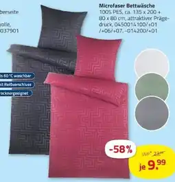 ROLLER Microfaser Bettwäsche Angebot