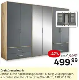 ROLLER Drehtürenschrank Angebot