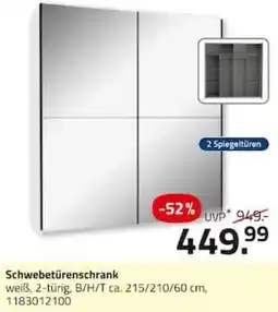 ROLLER Schwebetürenschrank Angebot