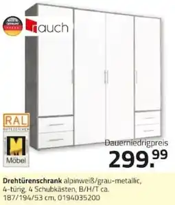 ROLLER Drehtürenschrank Angebot