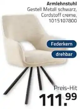 ROLLER Armlehnstuhl Angebot