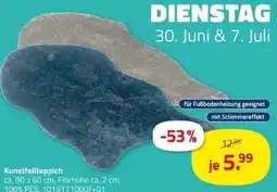 ROLLER Kunstfellteppich Angebot