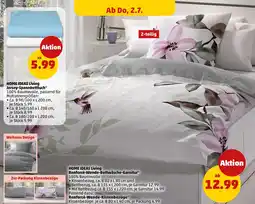 PENNY HOME IDEAS Living Renforcé-Wende-Bettwäsche-Garnitur Angebot