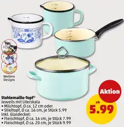 PENNY Stahlemaille-Topf Angebot
