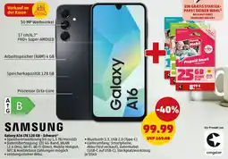 PENNY SAMSUNG Galaxy A16 LTE 128 GB - Schwarz Angebot