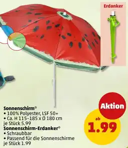 PENNY Sonnenschirm Angebot