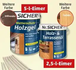 PENNY Nr. SICHER Wetterschutz-Holzgel Angebot
