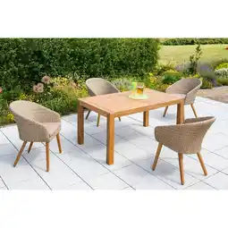 Netto Marken-Discount Merxx Arrone Set 5tlg. Ausziehtisch Angebot
