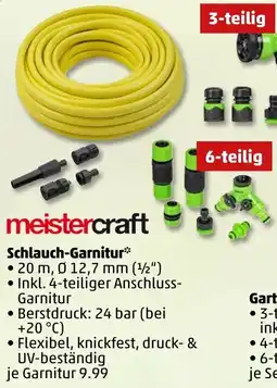 PENNY Meistercraft Schlauch-Garnitur Angebot