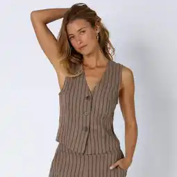 NKD Damen-Weste aus Viskose-Leinen-Mix Angebot