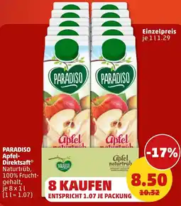 PENNY PARADISO Apfel Direktsaft Angebot