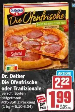 HIT Dr. Oetker Die Ofenfrische oder Tradizionale Angebot