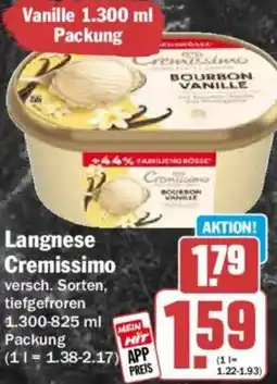 HIT Langnese Cremissimo Angebot
