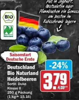 HIT Deutschland Bio Naturland Heidelbeeren Angebot