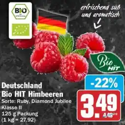 HIT Deutschland Bio HIT Himbeeren Angebot