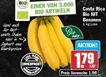 HIT Costa Rica Bio HIT Bananen Angebot