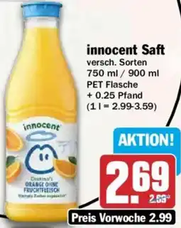 HIT innocent Saft Angebot